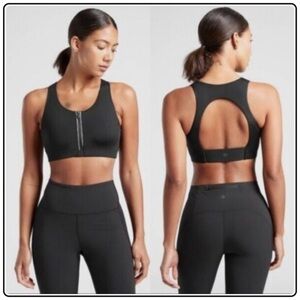 Athleta Zip Along Sports Bra NWT sz small
